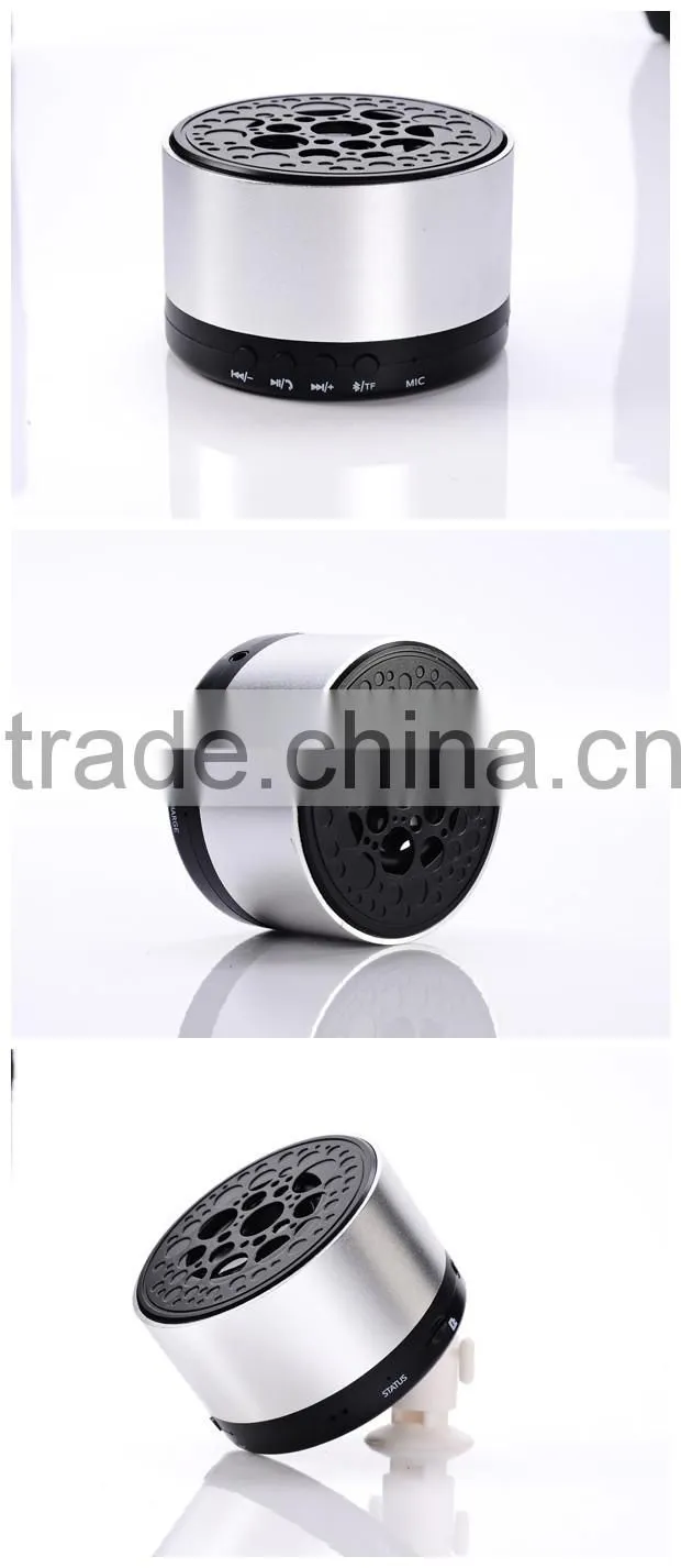 F007 silver color china speaker manufacturer IPX4 whaterproof speaker