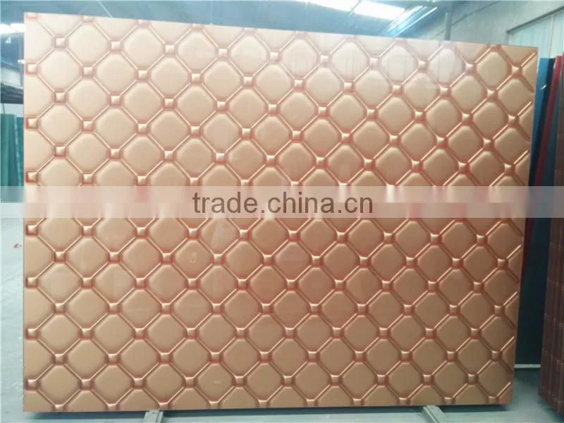 design phantom 3d Glass panel for living room