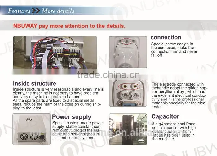 TOP SALES!! NUBWAY new design good quality 3 handles buy ipl hair removal machine ipl