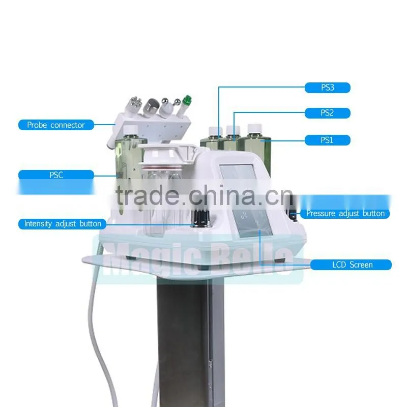 High quality diamond peel/aqua peeling/water dermabrasion peeling machine