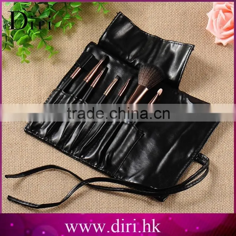 Good Quality 7pcs/set Pro Makeup Brush Set Cosmetic Beauty Brushes Kits With Makeup Bag