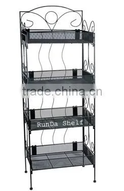 FD-20 metal wire basket display rack
