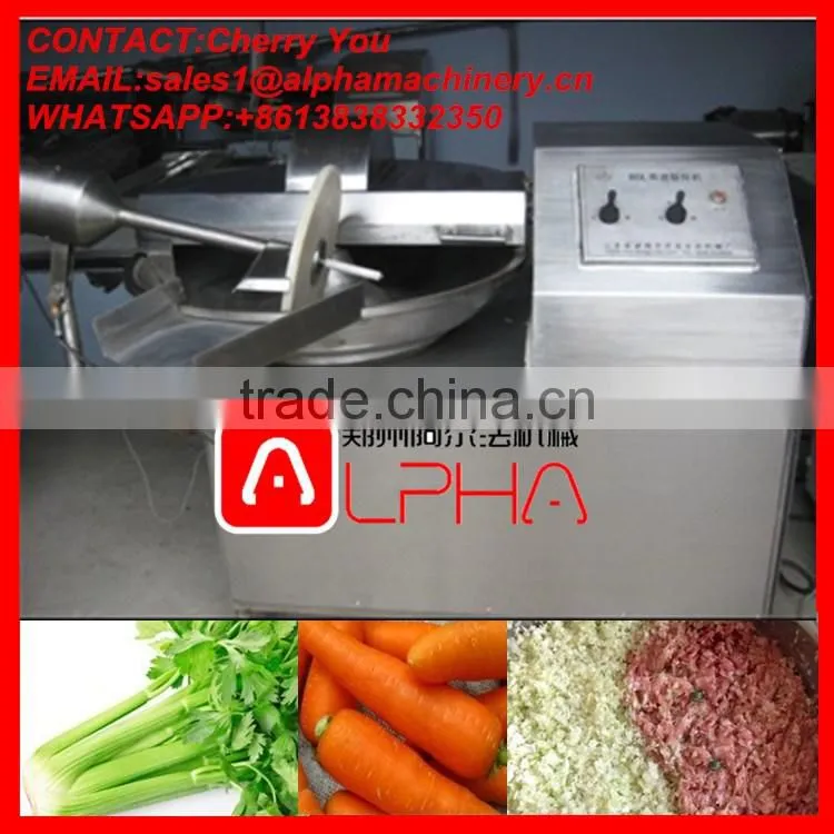 Stainless steel bowl chopper machine/meat mixer/chopper mixer
