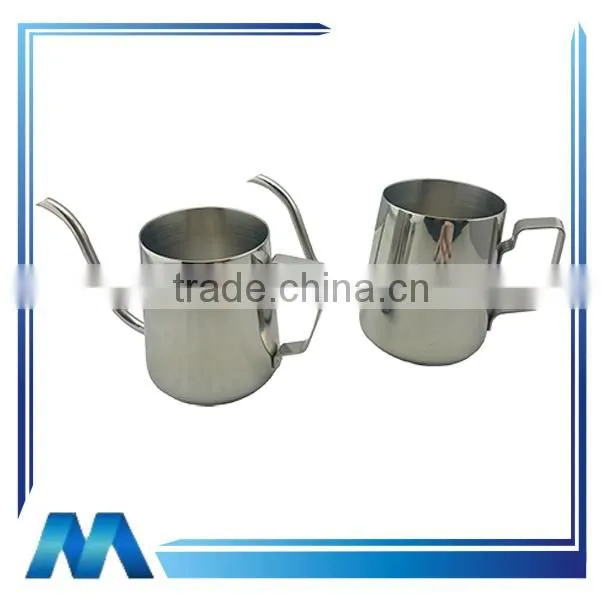 stainless stee Narrow coffeepot, teapot, Fine mouth pot, kettle