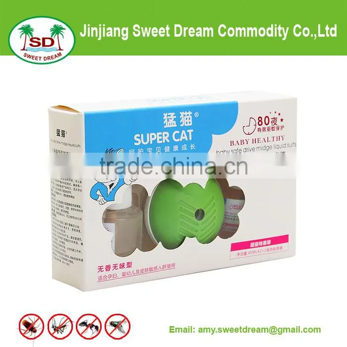 NEW FORMULATION electric mosquito killing liquid/killer liquid with vaporizer