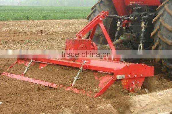 Tractor rotary hoe