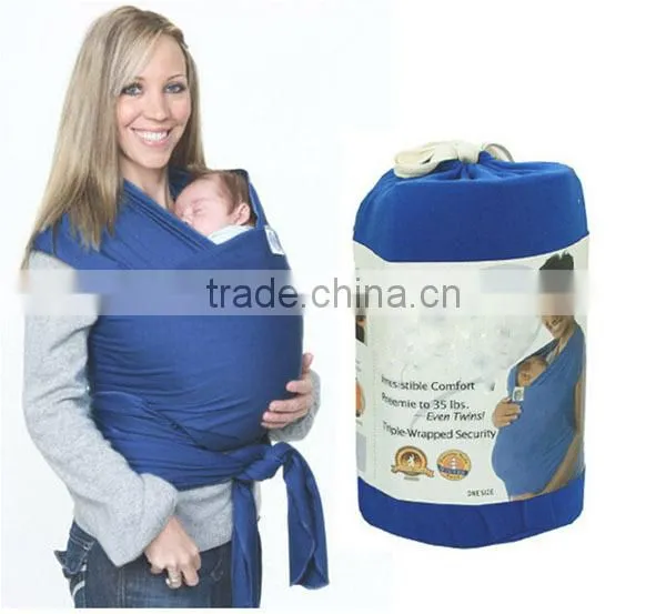 Customize baby sling stretchy wrap carrier for newborn baby/baby carrier wrap