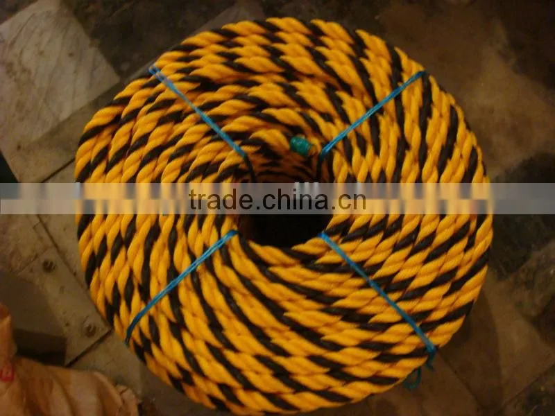 PE/PP 3-strand rope/pp twist rope