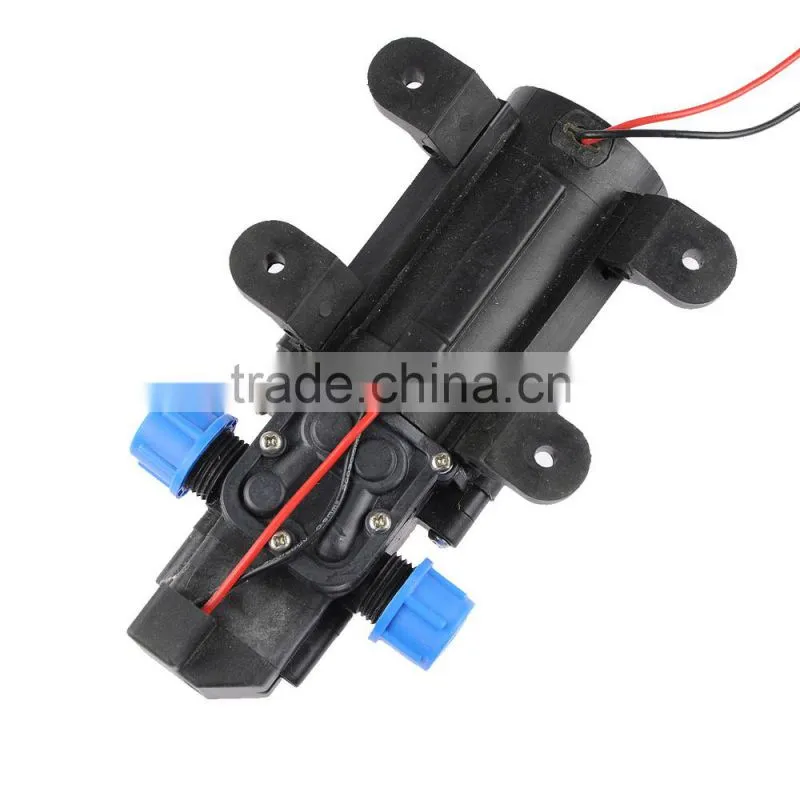 New Arrival DC 12V 1.5L/min 15W Micro Diaphragm High Pressure Water Pump Reflux Valve