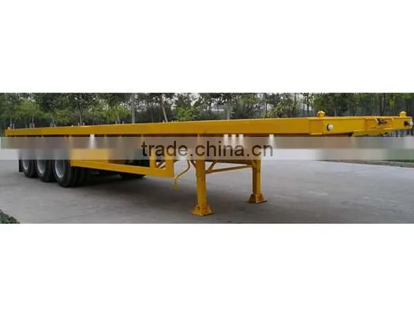 hot sale flat bed semi trailer for container