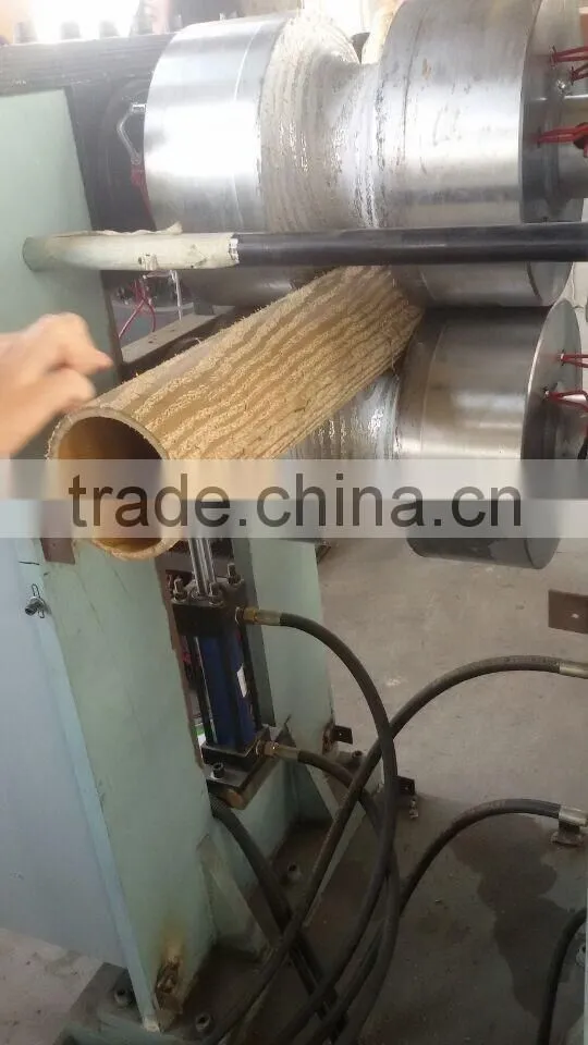 Embossing machine wood plastic post embossing machine