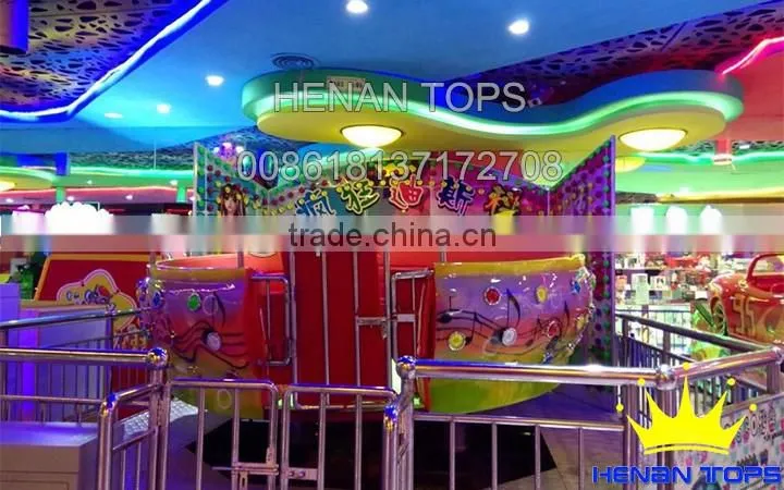 Indoor Soft Play Equipment Electrical Train High Mini Shuttle