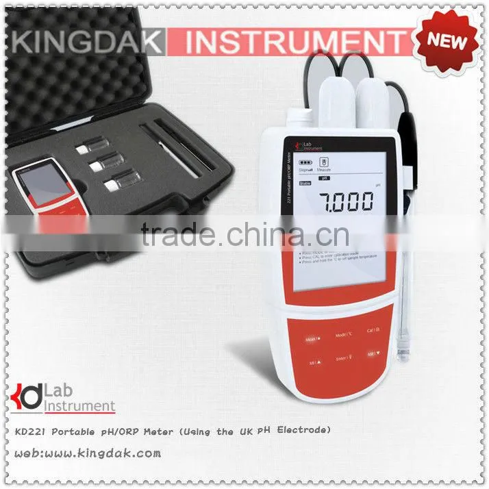 Digital Portable pH /ORP/oC/oF Meter