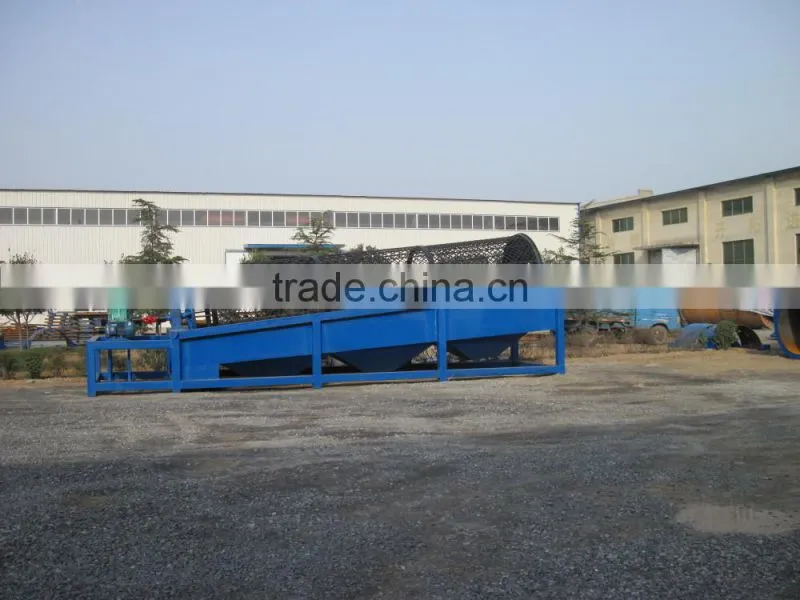 Stone screening equipment of trommel screen for sand and stone