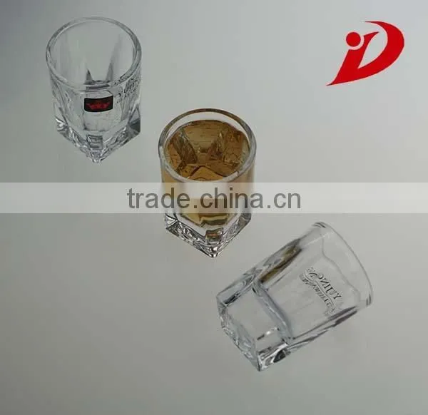 Promotional wholesale high quality clear mini wine glass cup/mini shot glass