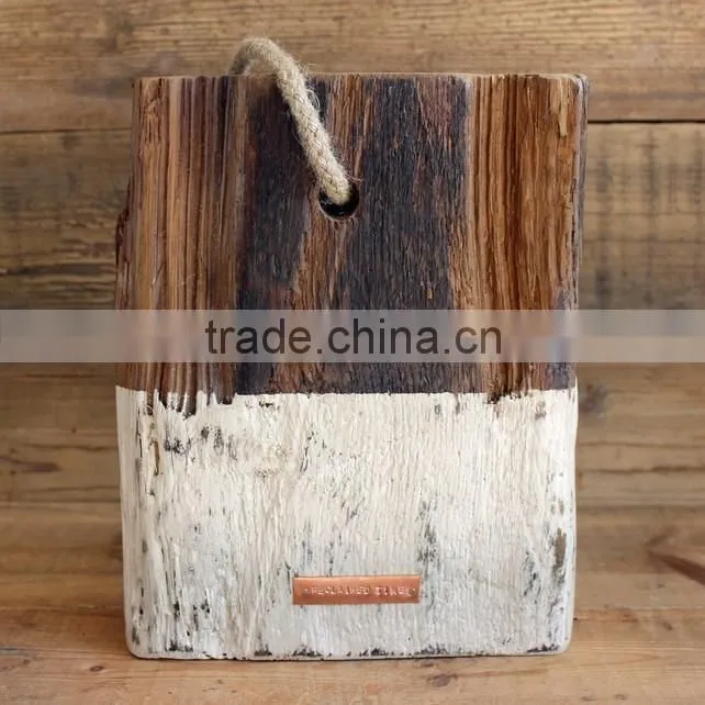 wooden painting door stop