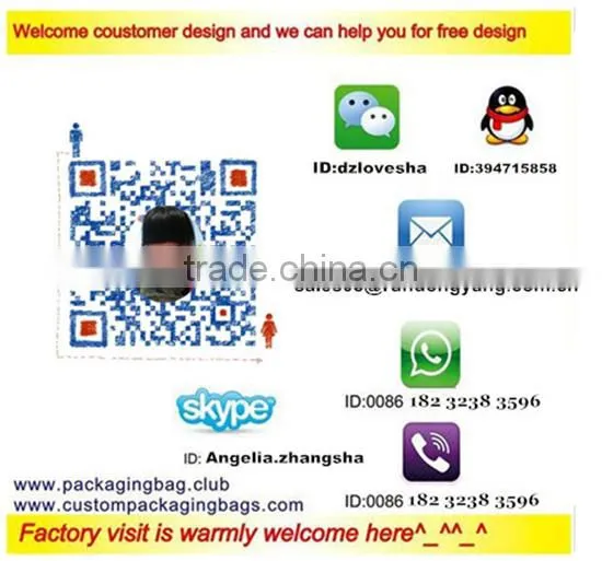 top quality coffee bag with zipper for packing