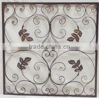 luxury metal wall decoration for home