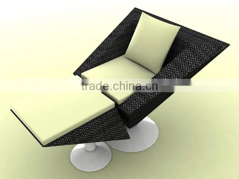 outdoor wicker furniture or garden rattan leisure sofa