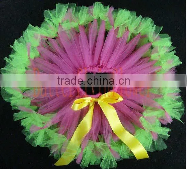 lime hot pink tutus handmade tutus posh tutus for girls