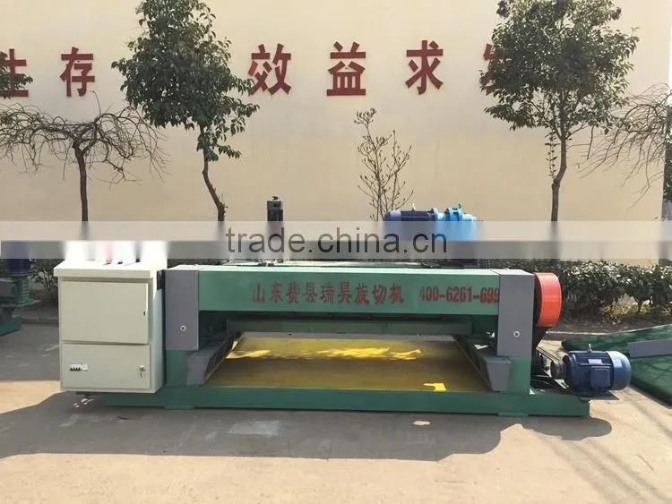 Spindleless veneer rotary lathe for woodworking machinery