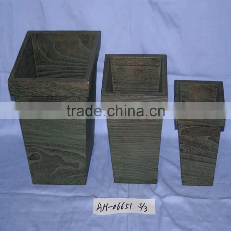 Flower box wood planter boxes/Wood planter/Wooden tray