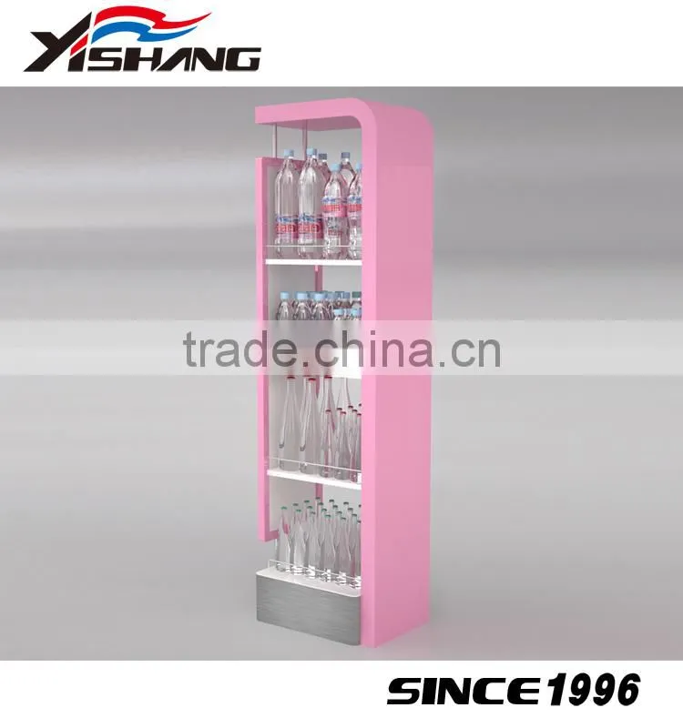 Customized mineral water bottle display stands joyshaker