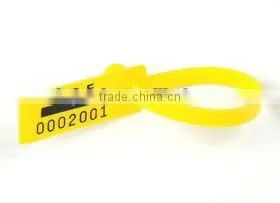 plastic flat seal, case seal, sign lock