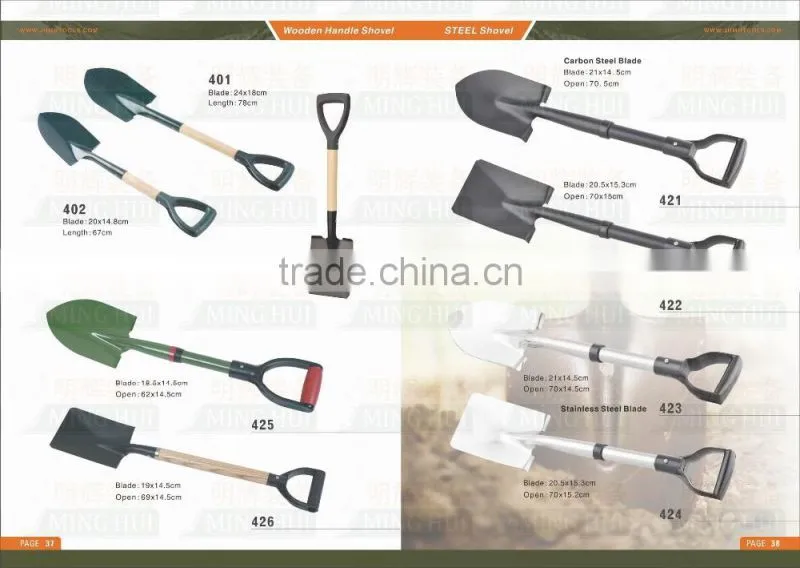 gardening folding shovels