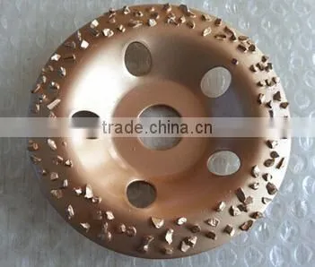 5"Carbide Gritted Disc , cup wheel, Grinding wheels