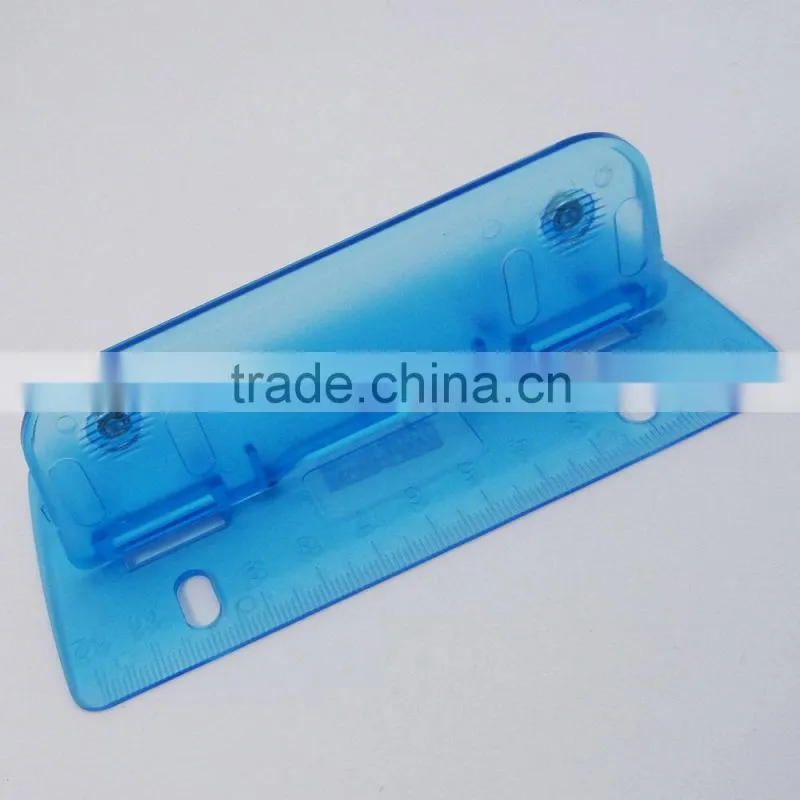 Cheap colorful file folder plastic folder hole punch