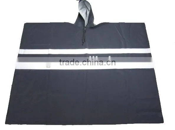 190T 210T 145x110cm military green rain coat poncho with Logo