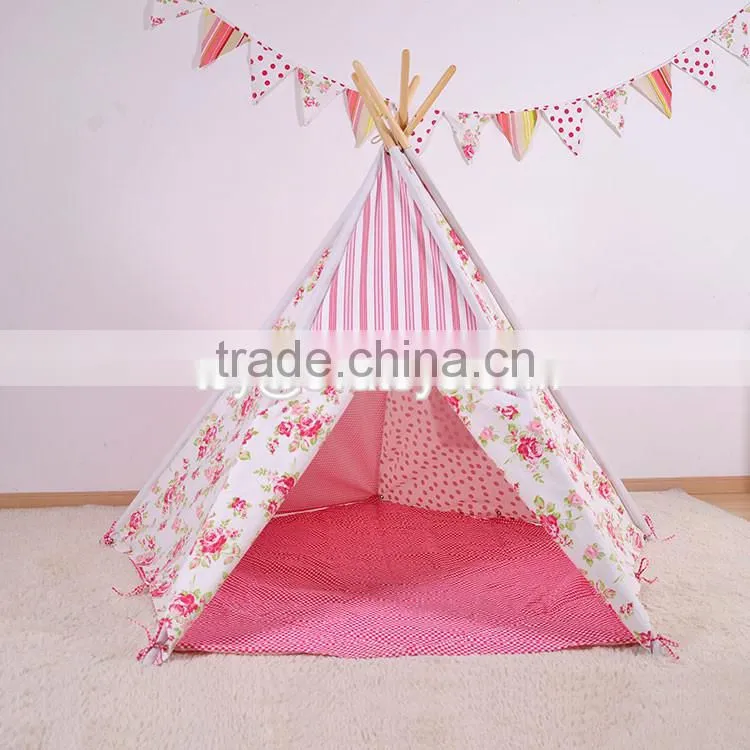 Indoor or outdoor kids party tent house funny pretend play kids tent house W08L008