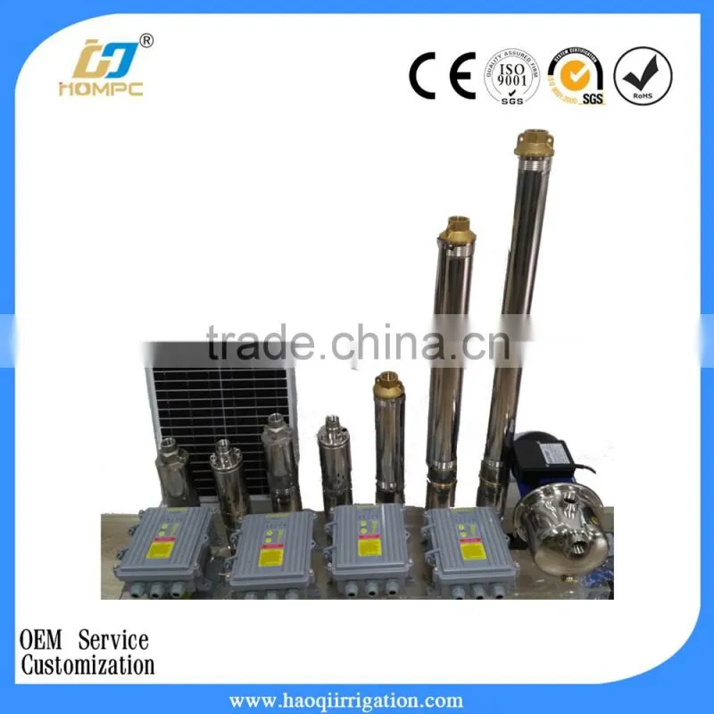 1000W 4 inch Centrifugal Solar power Submersible Pump
