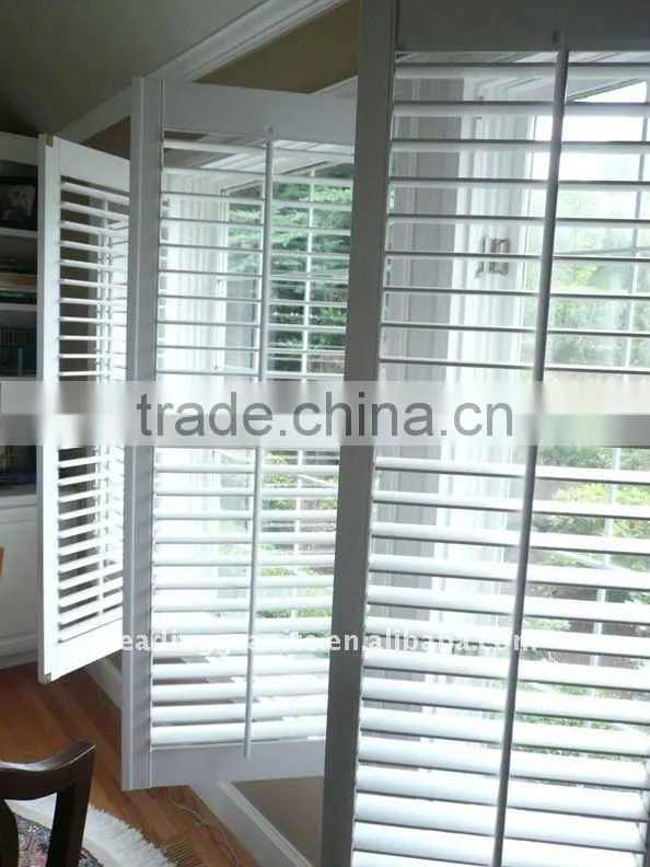 basswood plantation shutter