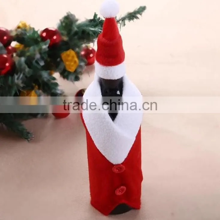HOT selling Christmas wine gift bags decorative wine bottle holder
