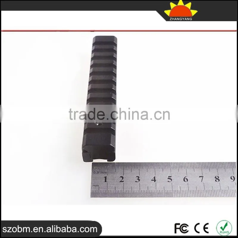 D0026-A Tactical Flashlight Scope Gun Mount Weaver Rail 11mm Convert to 21mm Adaptor