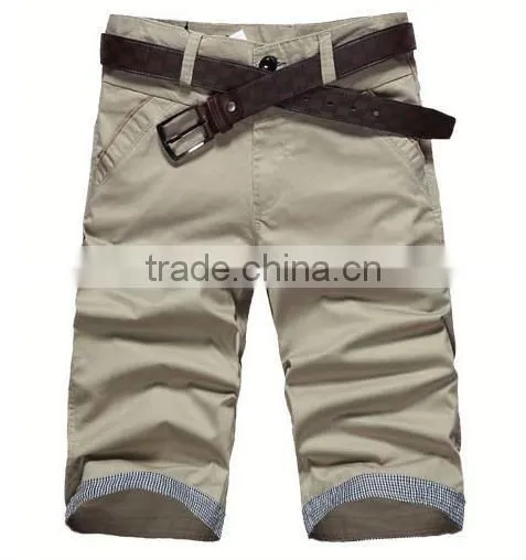 100 cotton% chino men summer leisure short pants