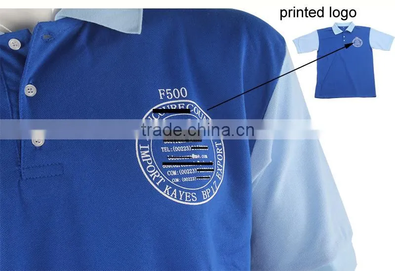 2015 New Arrival Plain Blue Dyed Short Sleeves Cheap Men Model Casual Shirt