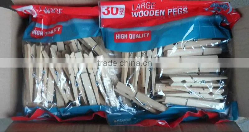 2014 new designed multifunction large line wooden cloth pegs, Direct factory/Manufactory supply/industrial