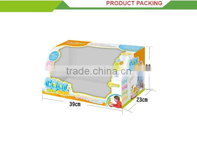 High quality baby plastic musical toy piano with microphone