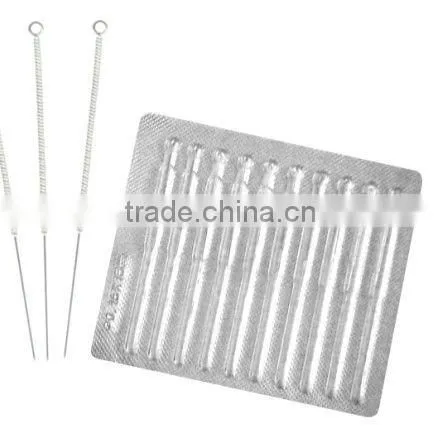 stainless steel acupuncture needles for single use