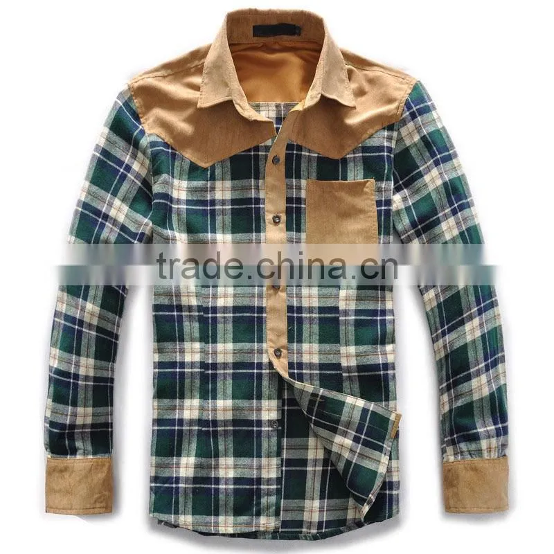 Top Quality Cotton Material OEM Service Shirt Men