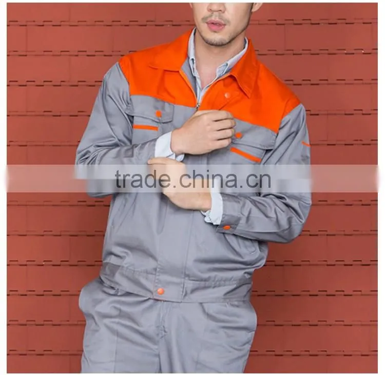 Work Clothes For Men Construction Red Color Work Uniform