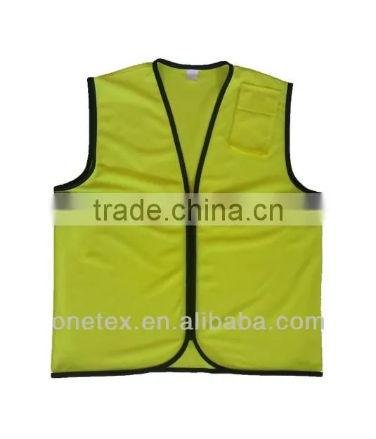Fluorescence yellow hunting vest