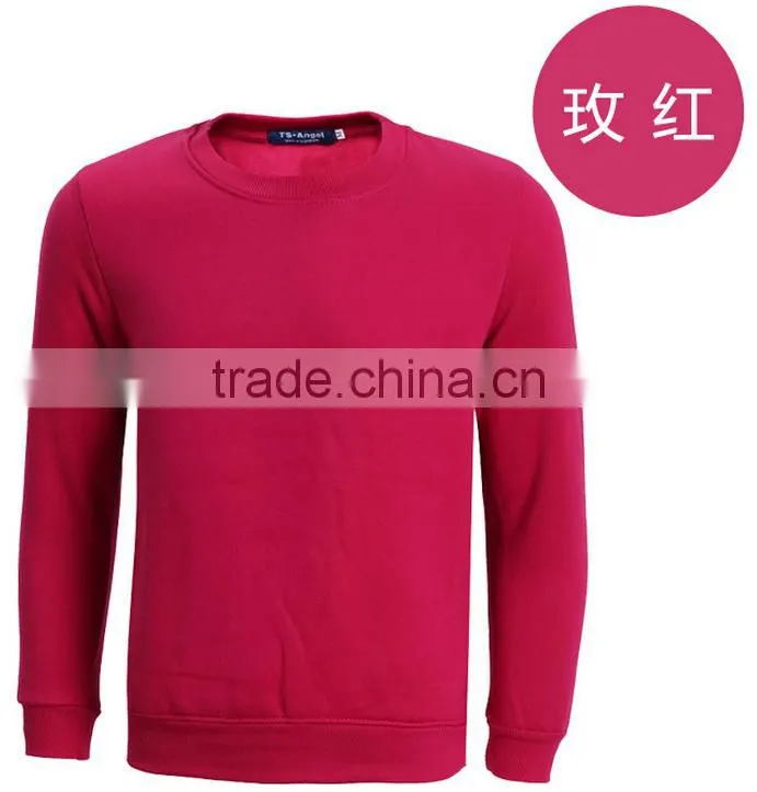 wholesale custom made high quality fleece printed knit promotional pullovers