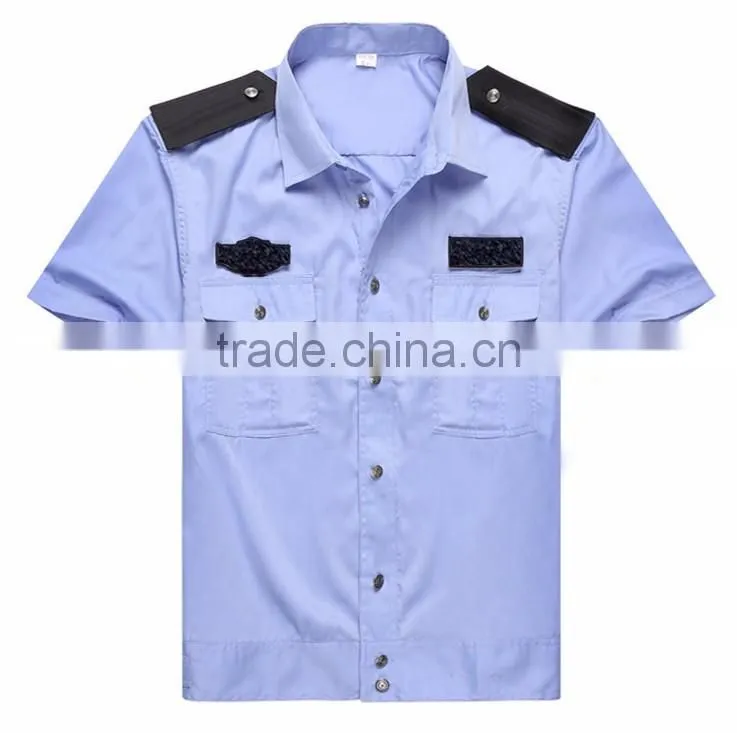hot customize design cheap work wear guard uniform