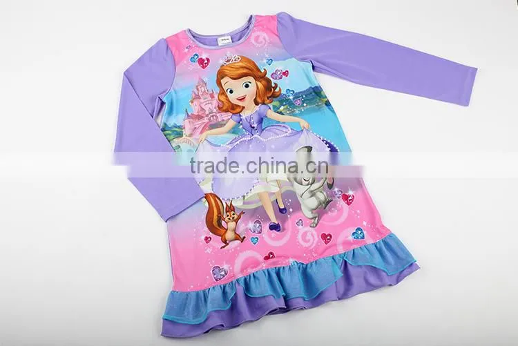 children sleepwear beautiful girl's dress