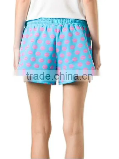 2017 100% cotton sexy women shorts shorts made in china