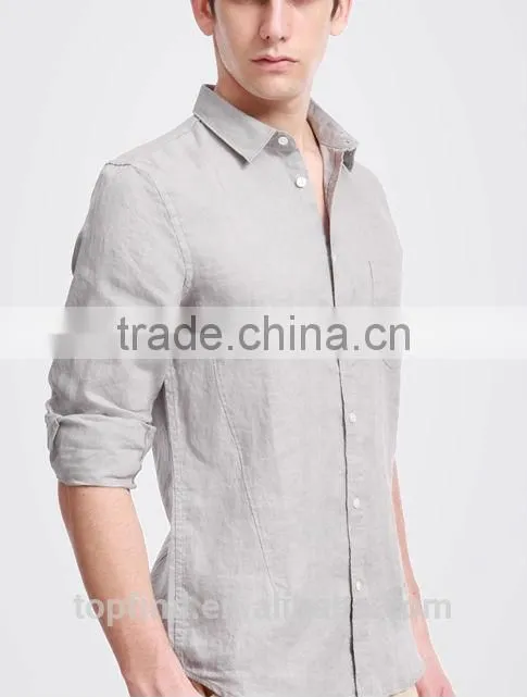 New style Linen and cotton shirt